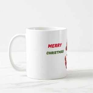 Taza De Café Feliz Navidad, moderno y elegante mugre