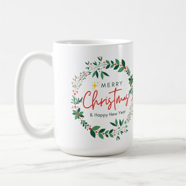 Taza De Café Feliz Navidad Mug (Izquierda)