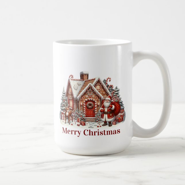 Taza De Café Feliz Navidad Mug (Derecha)