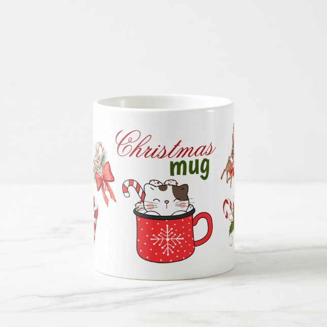 Taza De Café Feliz Navidad Mug (Centro)