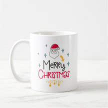Feliz Navidad Mug con 2 diseños