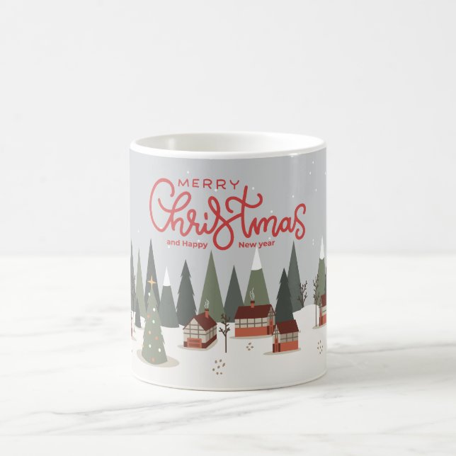Taza De Café Feliz Navidad Mug | Festividad (Centro)