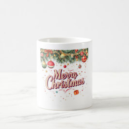 Taza De Café Feliz Navidad Mug - Fiesta festiva de alegría