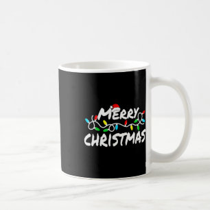 Taza De Café Feliz Navidad Nochebuena alumbra a la familia navi