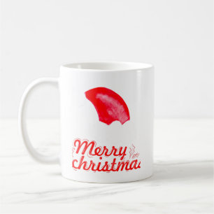 Taza De Café Feliz Navidad Papá Noel Rojo