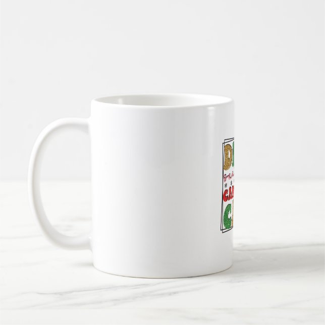 Taza De Café Feliz Navidad, querido Papá Noel, puedes dejar din (Izquierda)
