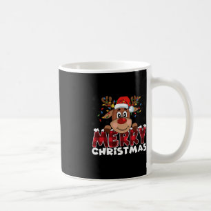 Taza De Café Feliz Navidad Renos Hombres Mujeres Matando