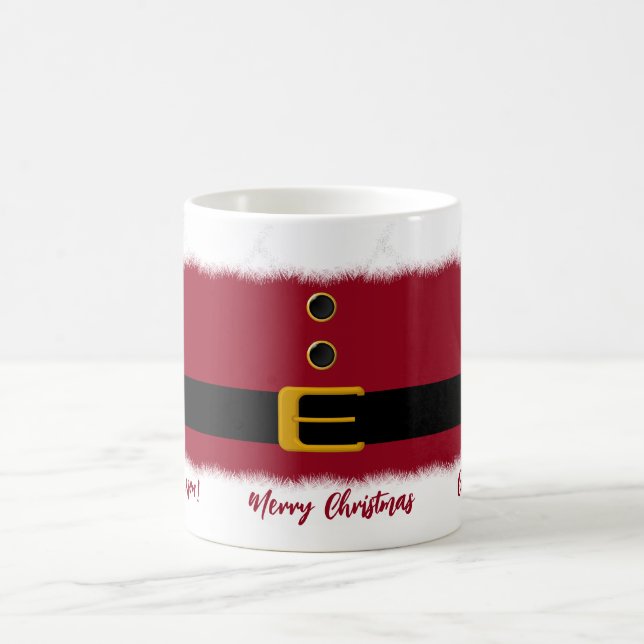Taza De Café Feliz Navidad-Santa- (Centro)