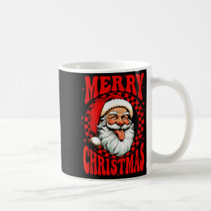 Taza De Café Feliz Navidad Santa Claus Noel Alfombra Divertida