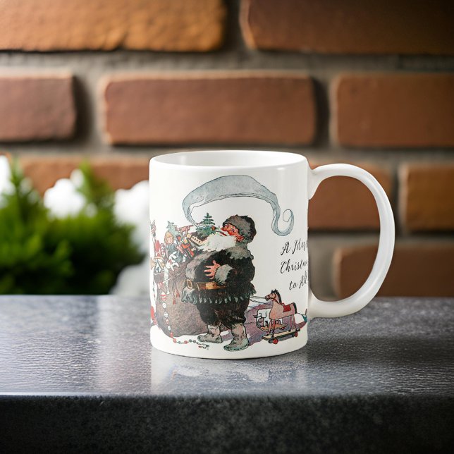 Taza De Café Feliz Navidad Santa Mug (Subido por el creador)