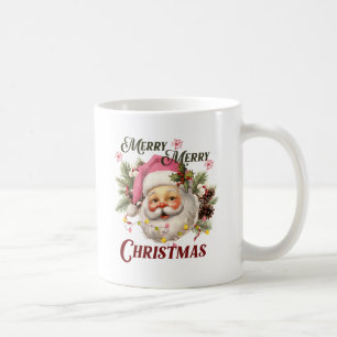 Taza De Café Feliz Navidad - Santa Rosa