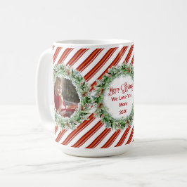 Taza De Café Feliz Navidad, te queremos, mamá.