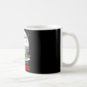 Taza De Café Feliz Navidad Tres Toros de Estofado de Reno de Sa
