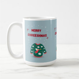 Taza De Café Feliz Navidad Ugly Sweater Angel
