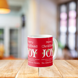 Taza De Café Feliz Navidad Un Pequeño Regalo Para Usted Guay Re