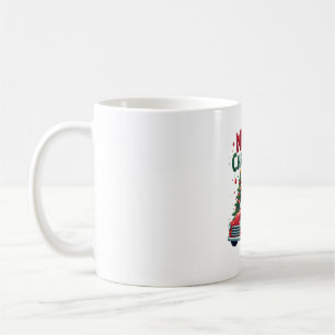 Taza De Café Feliz Navidad Vaca Altas Tierras Escocesas Granja 