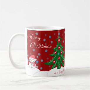 Taza De Café ¡Feliz Navidad y feliz año nuevo!