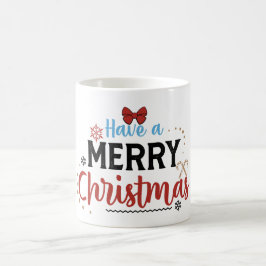Taza De Café Feliz Navidad y Feliz Año Nuevo | Festividad
