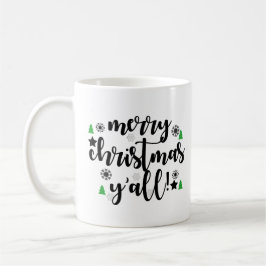 Taza De Café Feliz Navidad Y'all