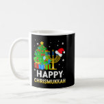 Taza De Café Feliz Navidades judíos de Chrismukkah Hanukkah Hol<br><div class="desc">Felices Navidades judíos de Chrismukkah Hanukkah Holiday Chanukah</div>