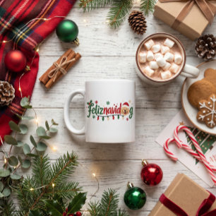 Taza De Café Feliz Navidog 