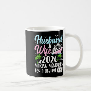 Taza De Café Feliz Nuevo Viaje Esposo & Esposa 2026 Haciendo Me