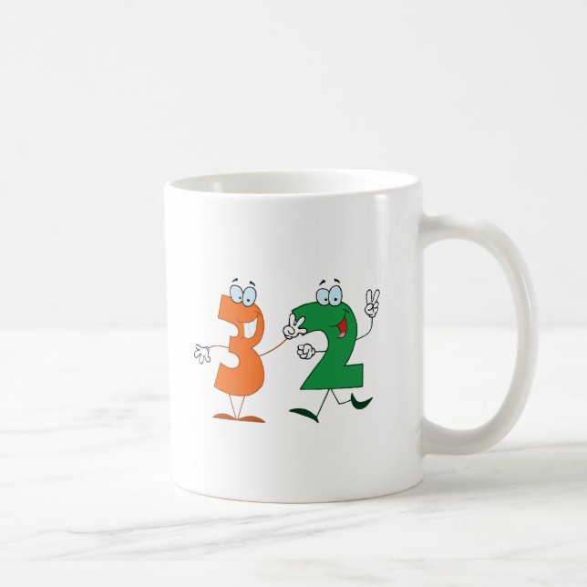 Taza De Café Feliz número 32 (Derecha)