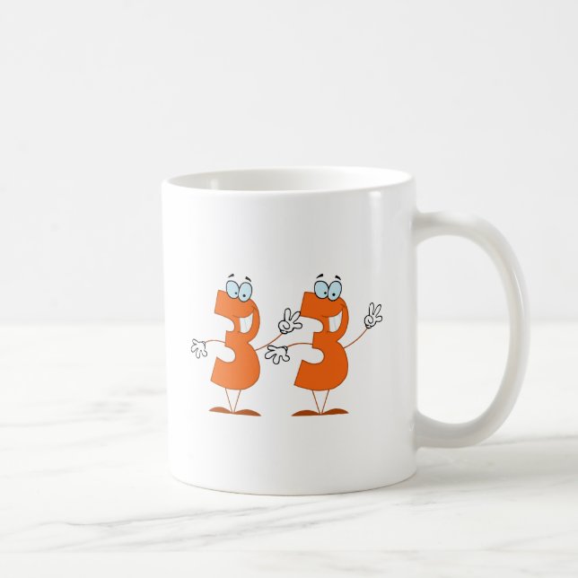Taza De Café Feliz número 33 (Derecha)