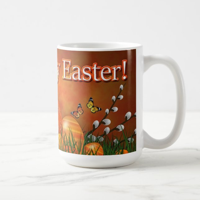 Taza De Café Feliz Pascua (Derecha)