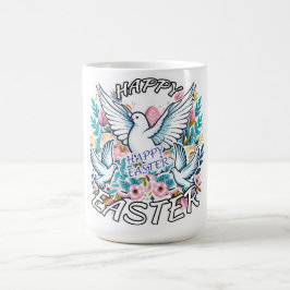 Taza De Café Feliz Pascua