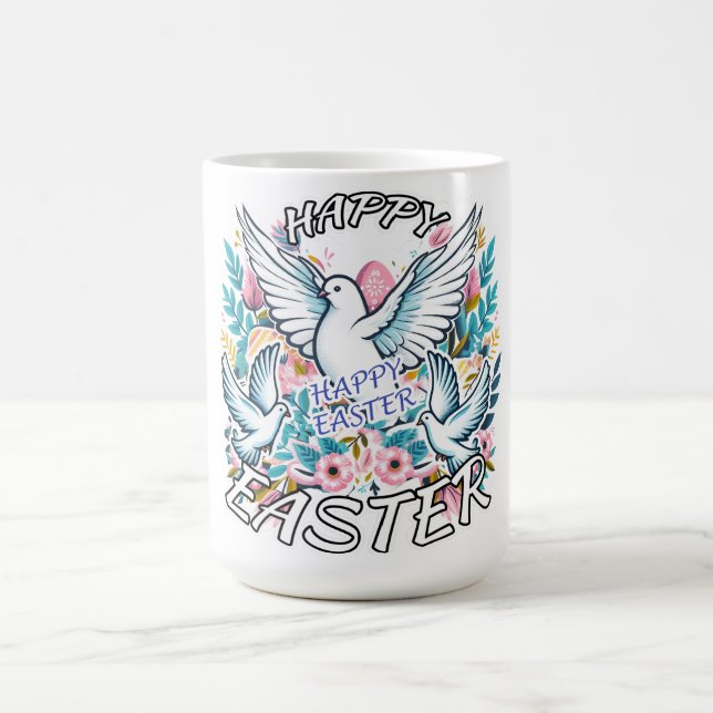 Taza De Café Feliz Pascua (Centro)