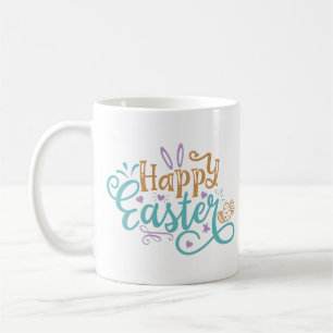 Taza De Café Feliz Pascua