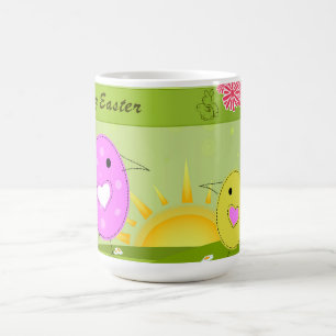 Taza De Café Feliz Pascua