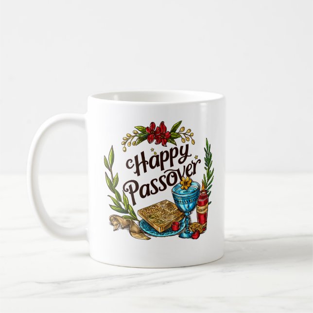 Taza De Café Feliz Pascua (Izquierda)