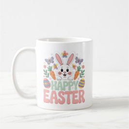 TAZA DE CAFÉ FELIZ PASCUA