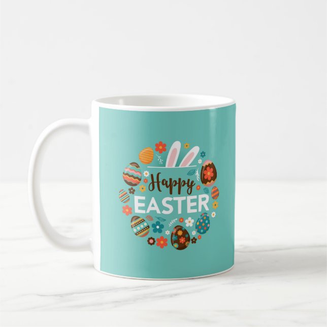 Taza De Café Feliz Pascua (Izquierda)