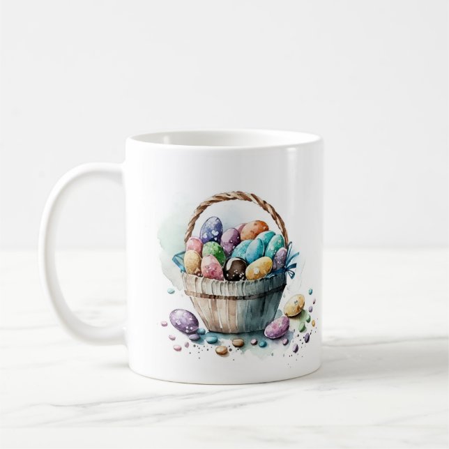 Taza De Café Feliz Pascua (Izquierda)