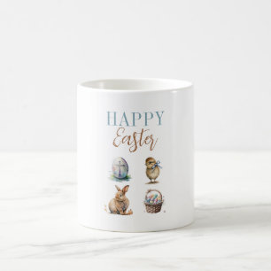 Taza De Café Feliz Pascua