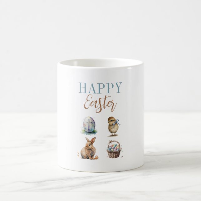 Taza De Café Feliz Pascua (Centro)