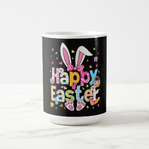 Taza De Café Feliz Pascua 2026 Conejito Lindo Conejo