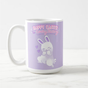 Taza De Café Feliz Pascua a todos los conejos