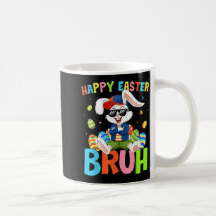 Taza De Café Feliz Pascua Bruh Bunny para Niños Niñas Mujeres