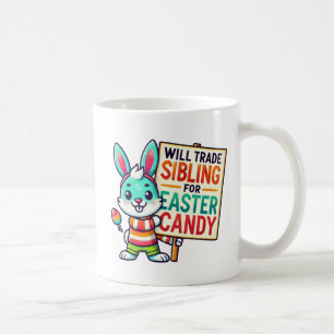 Taza De Café Feliz Pascua Comerciará A Hermanos Por Pascua