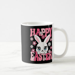 Taza De Café Feliz Pascua Conejo de Pascua Mujeres Chicas Niños