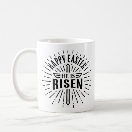 Taza De Café Feliz Pascua Él ha resucitado