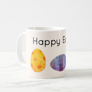 Taza De Café Feliz Pascua Huevos de Pascua Elegantes Suave Crem