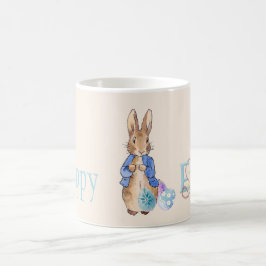 Taza De Café Feliz Pascua Pedro el conejo de Pascua