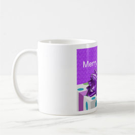 Taza De Café Feliz Personalizable navideño