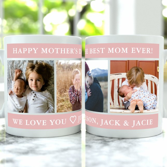 Taza De Café Feliz Personalizado del Día de la Madre (Subido por el creador)