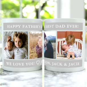 Taza De Café Feliz Personalizado del Día del Padre